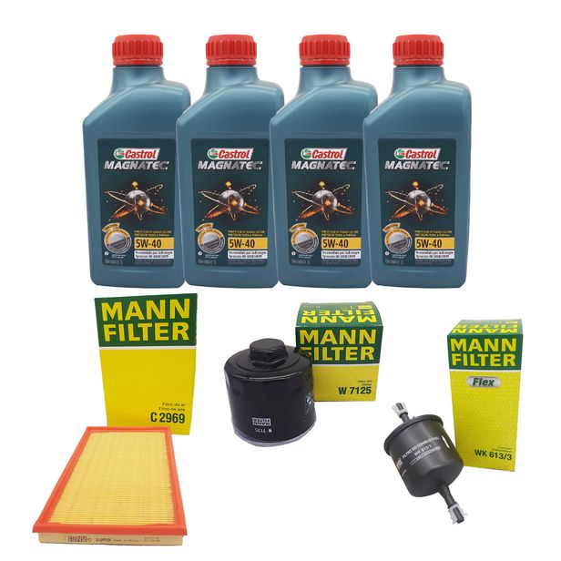 KIT-TROCA-OLEO-15W40-CASTROL---C2969---W7125---WK6133---GOL-G4-1.0 KIT-TROCA-OLEO-15W40-CASTROL---C2969---W7125---WK6133---GOL-G4-1.0
